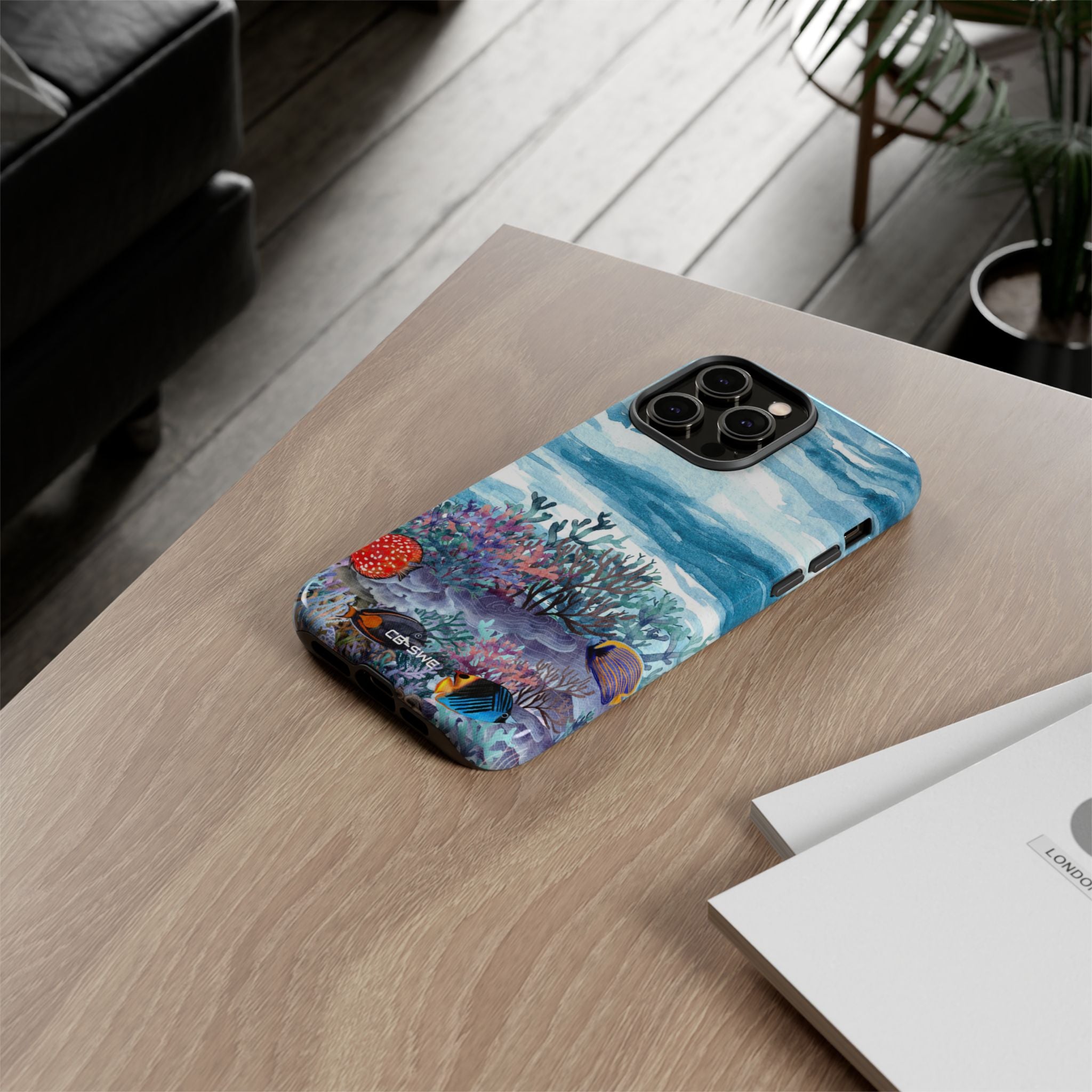 Aquatic Life Watercolors - iPhone Case