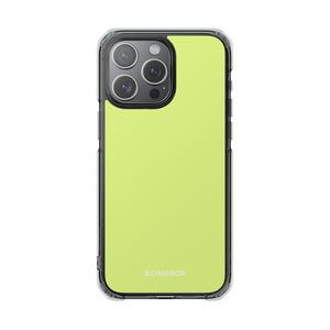 Mindaro Green | Phone Case for iPhone (Clear Impact Case - Magnetic)