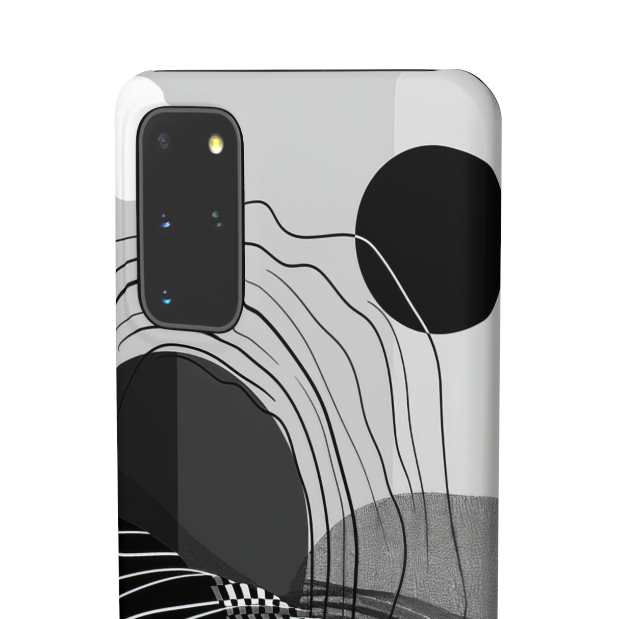 Monochrome Dynamics | Slim Phone Case for Samsung