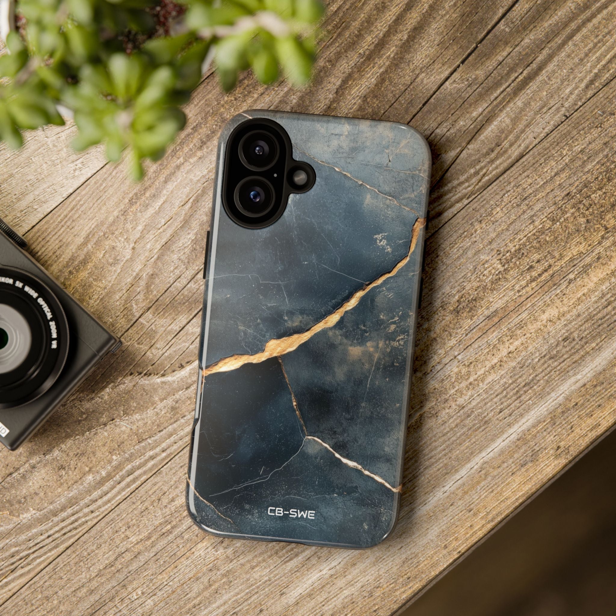 Cracks Capture Light - iPhone Case