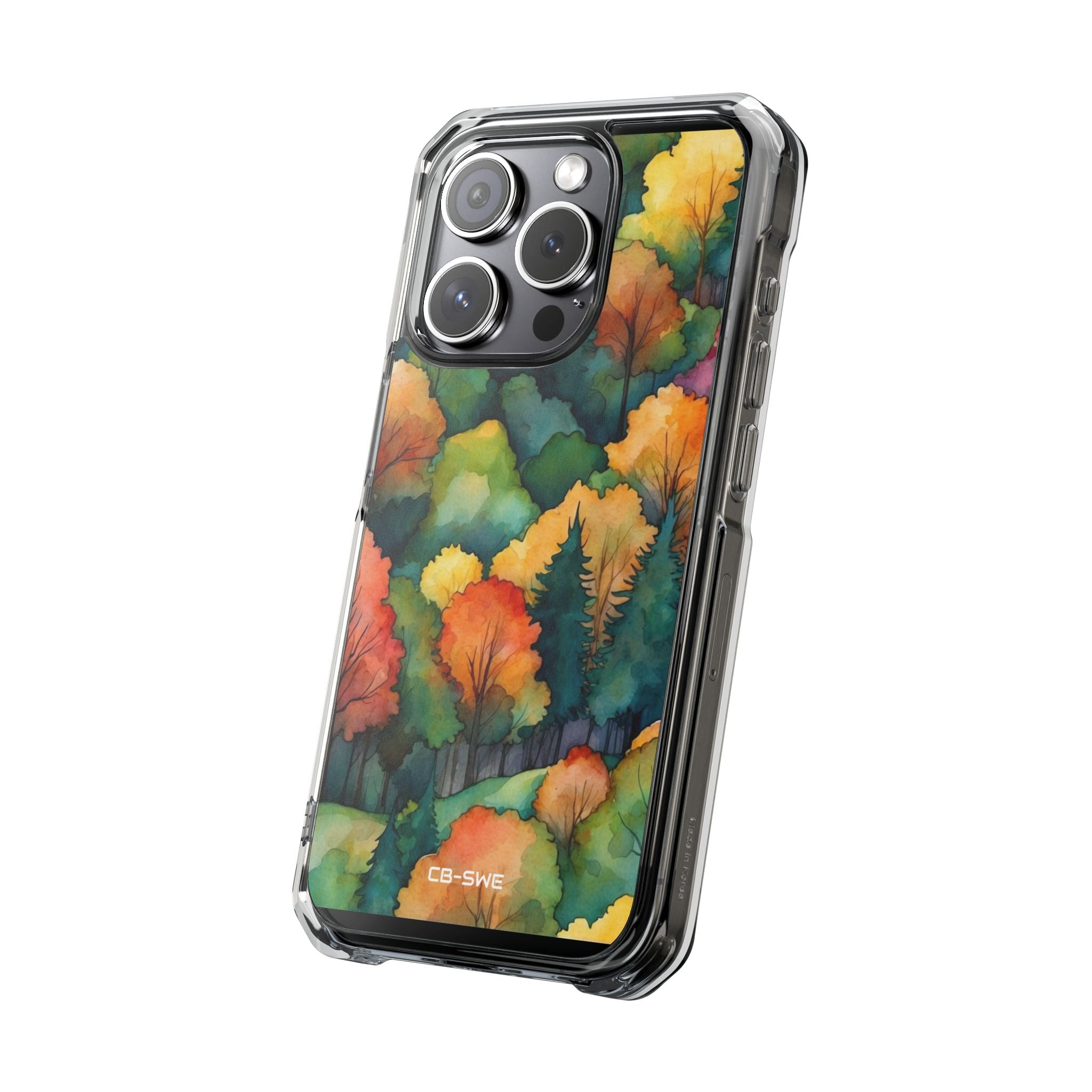 Autumn Leaves Dance iPhone Case - Impact