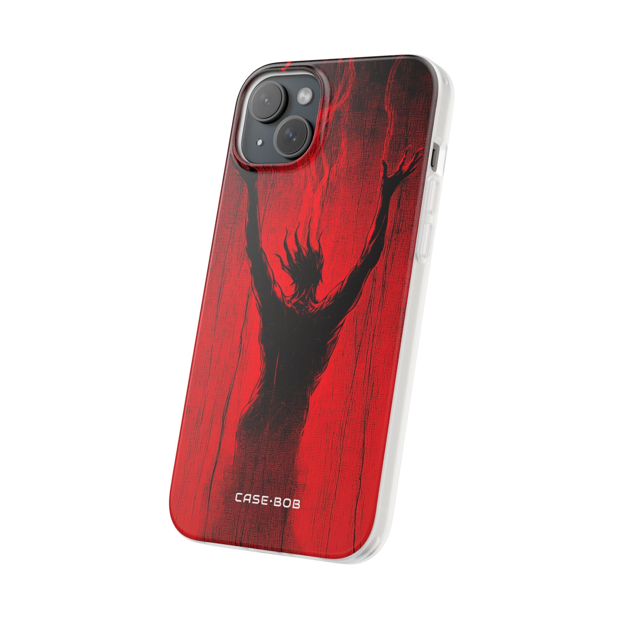 Crimson Uprising iPhone 15 Plus Case - Soft