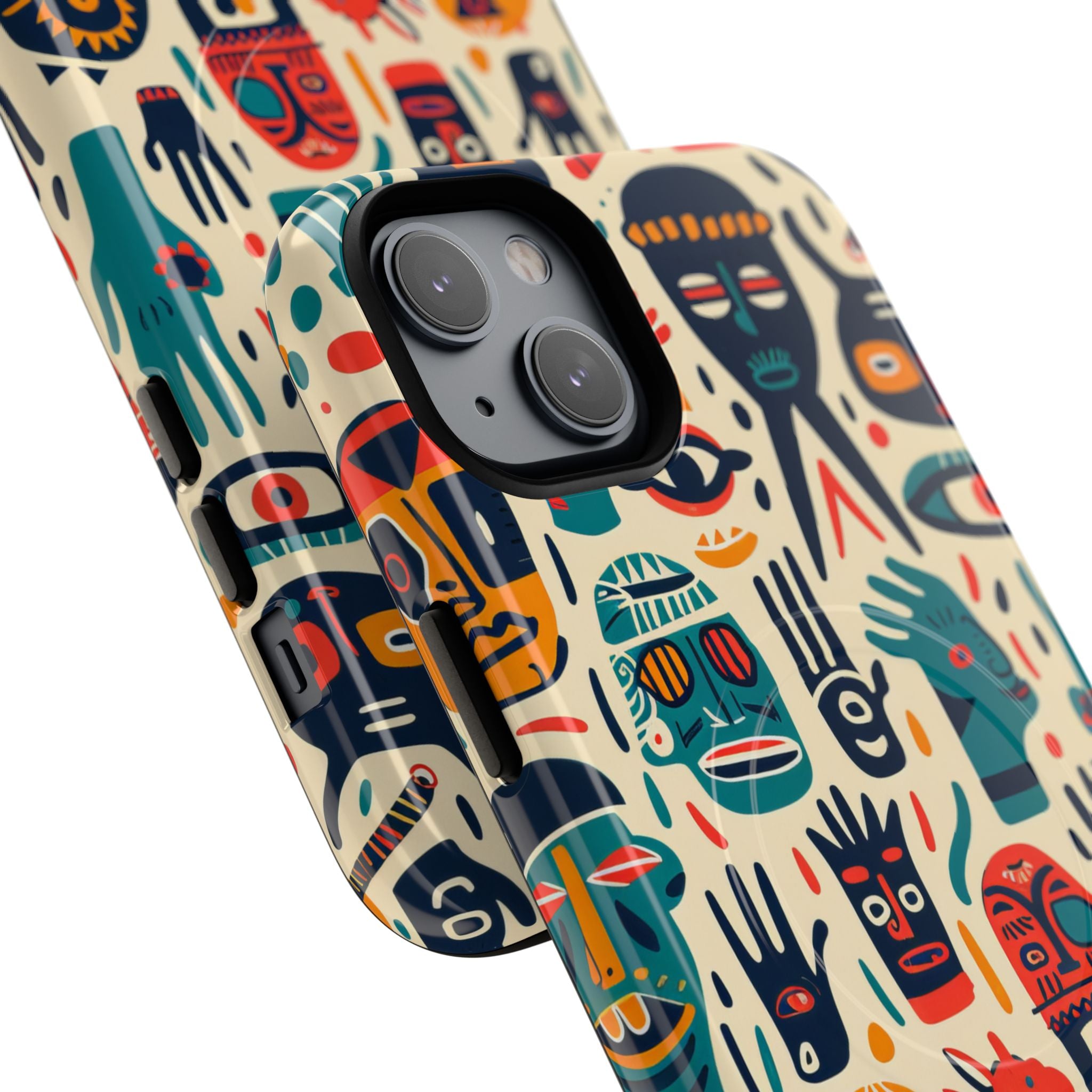 Vivid Faces iPhone 14 Plus Case - Tough+