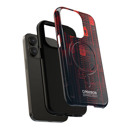 Cyber Locks Grid iPhone 14 - Tough+