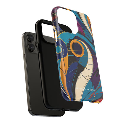 Vintage Vortex Harmony iPhone 14 | Tough+ Phone Case