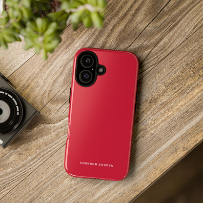 Crimson iPhone 16 - Tough Phone Case