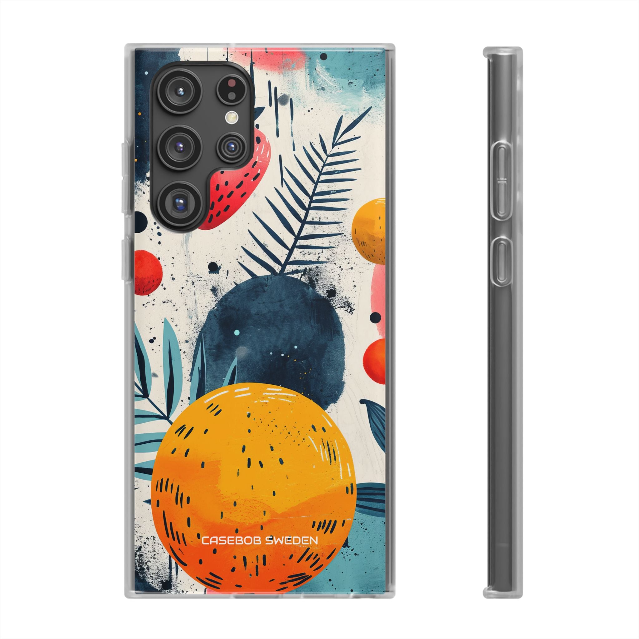 Vibrant Fruit Canvas - Flexi Samsung S22 Phone Case