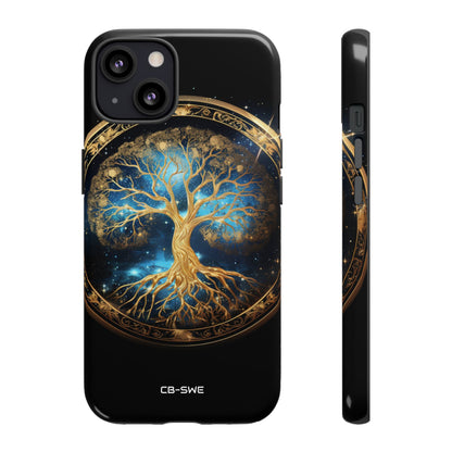 Cosmic Tree Radiance - iPhone Case