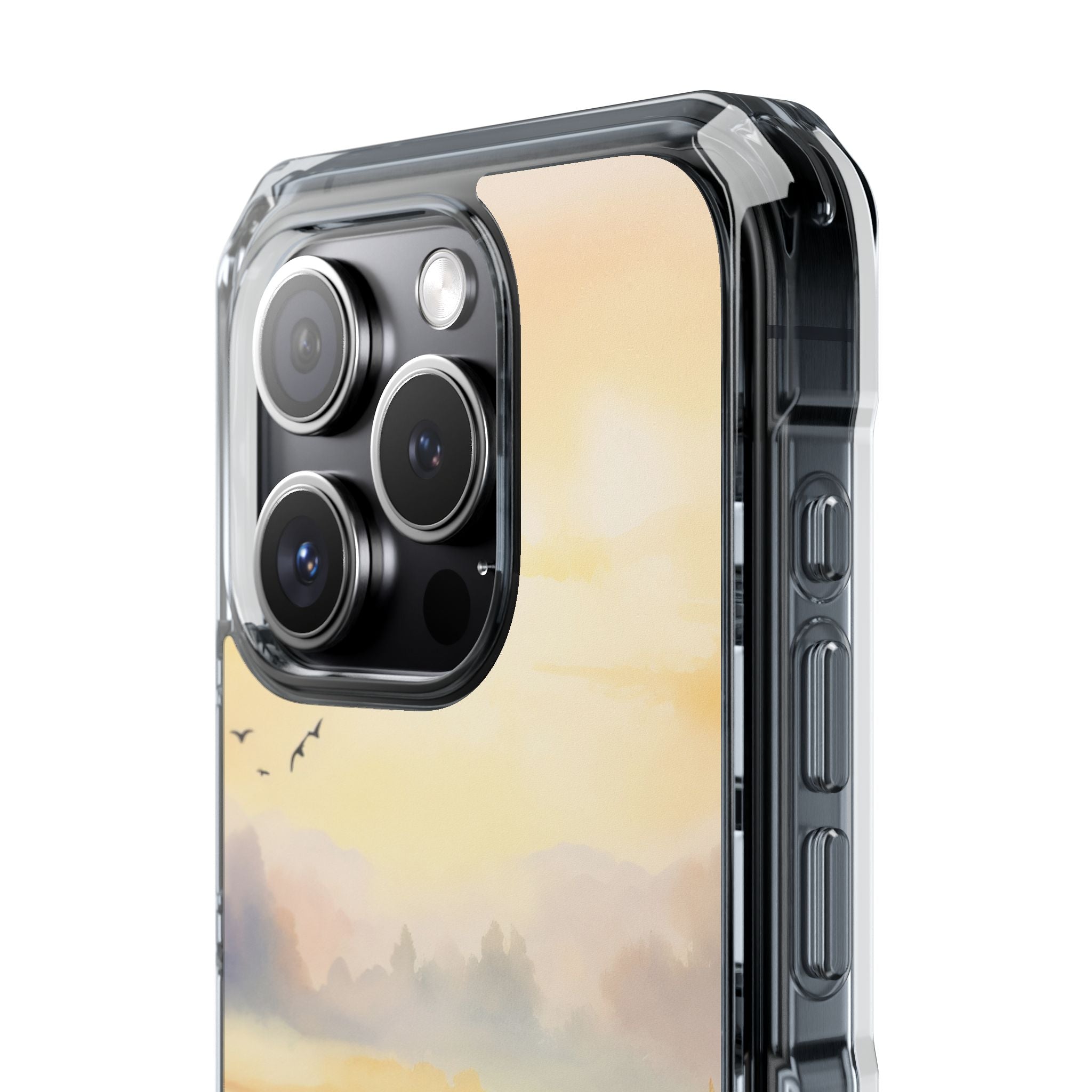 Glowing Sunrise iPhone 15 Pro Case - Impact