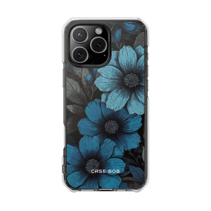 Blue Petal Radiance iPhone 16 Pro Max Case - Impact