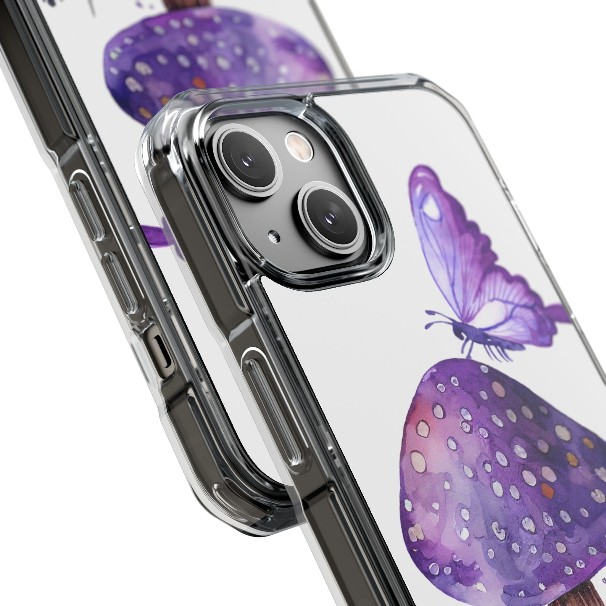 Whimsical Butterfly Perch iPhone Case - Impact