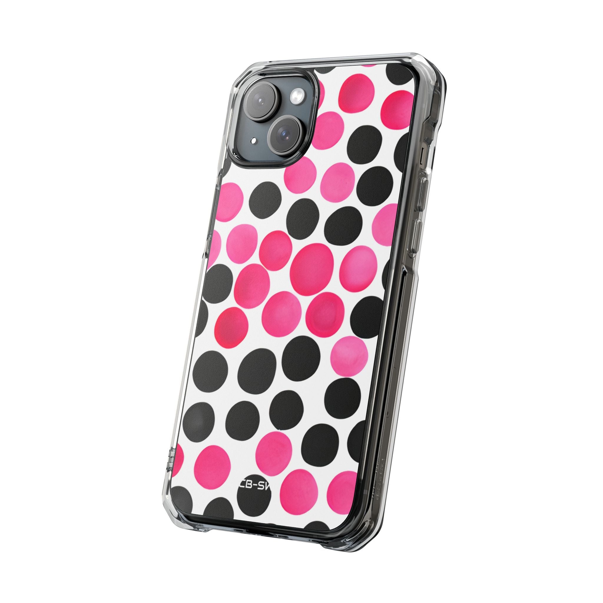 Pulsing Circles Illusion iPhone Case - Impact