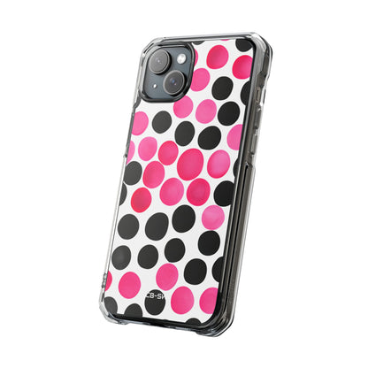 Pulsing Circles Illusion iPhone Case - Impact