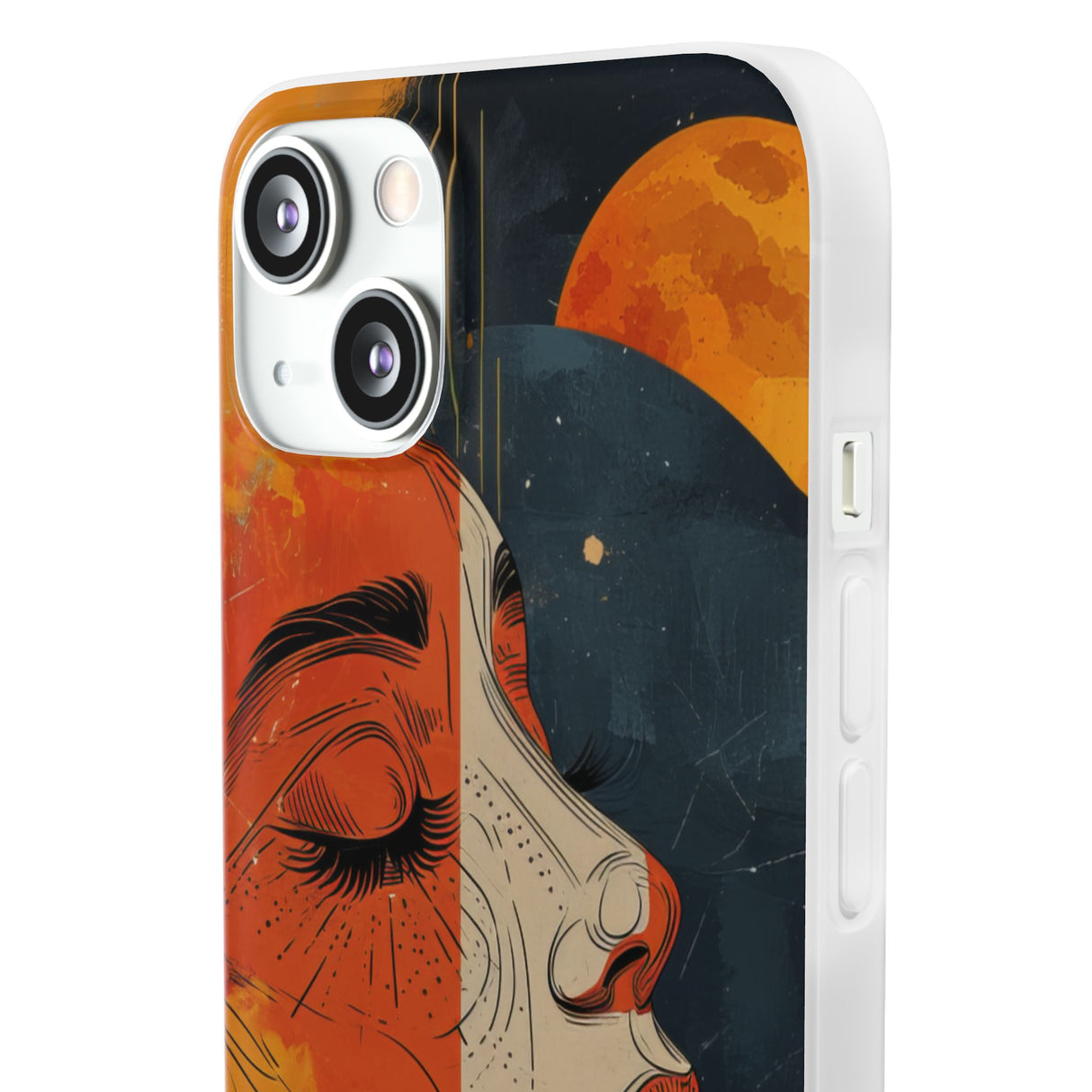 Celestial Duality | Flexible Phone Case for iPhone