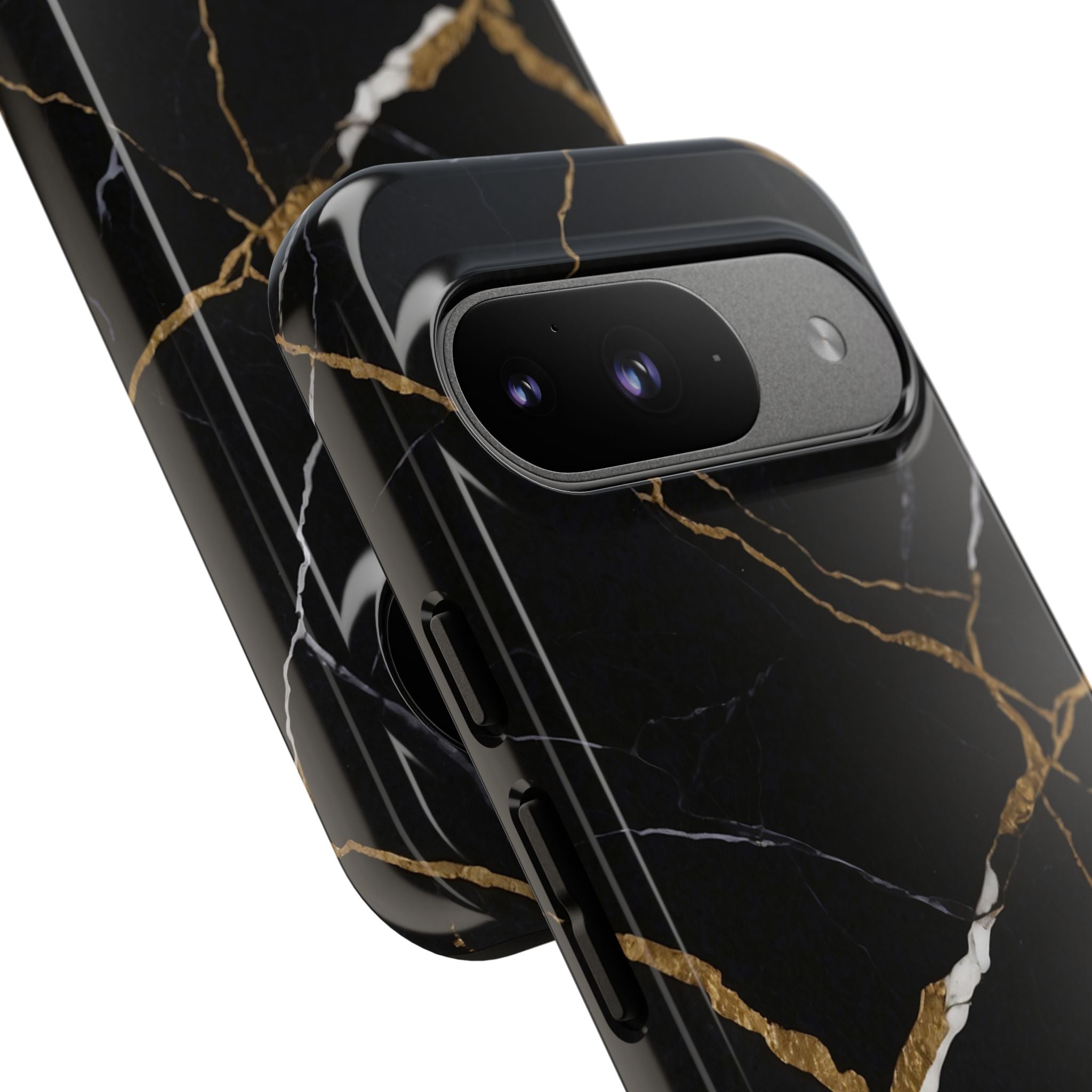Golden Veins Emerge - Google Pixel Case