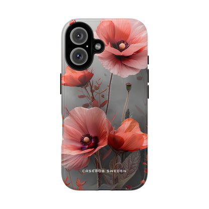 Ethereal Floral Elegance iPhone 16 - Tough Phone Case