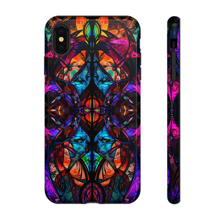 Gothic Stained Glass Splendor - Protective Phone Case