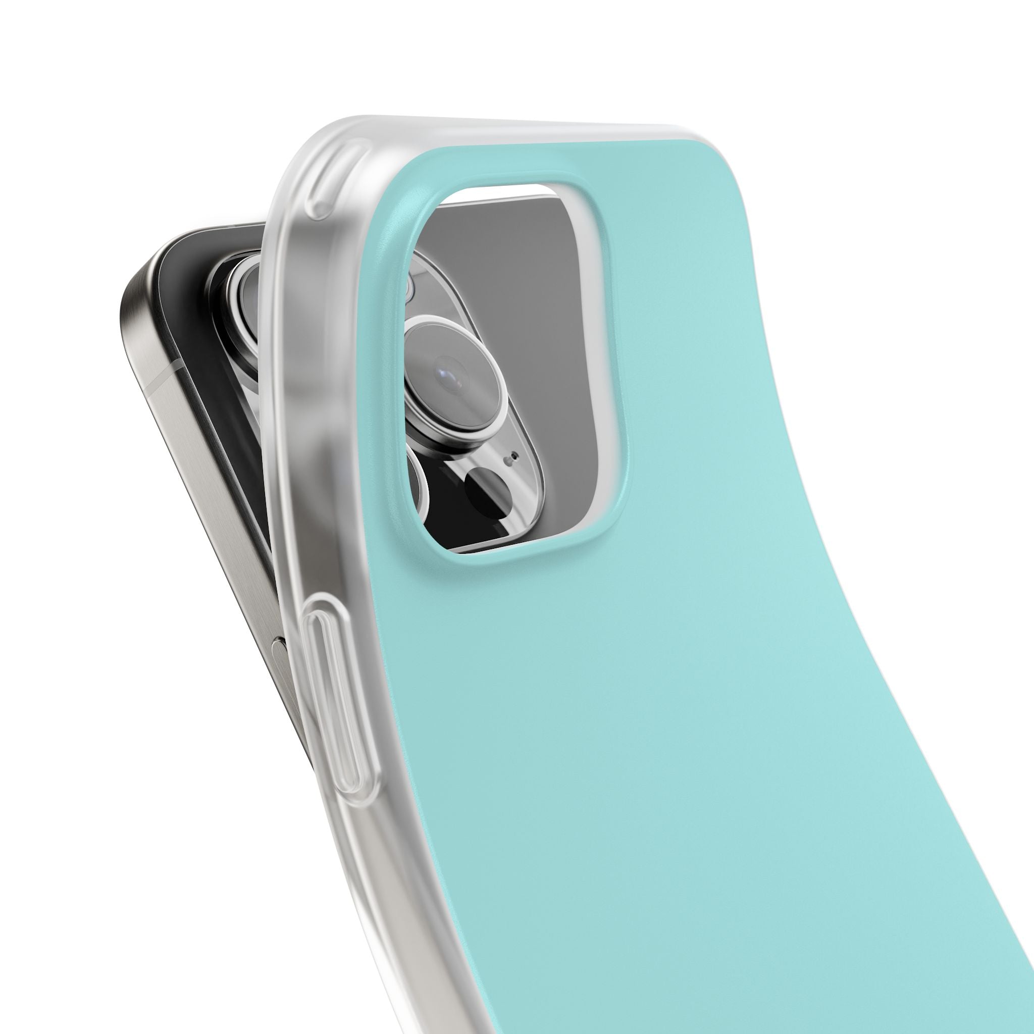 Pale Turquoise iPhone 16 - Flexi Phone Case