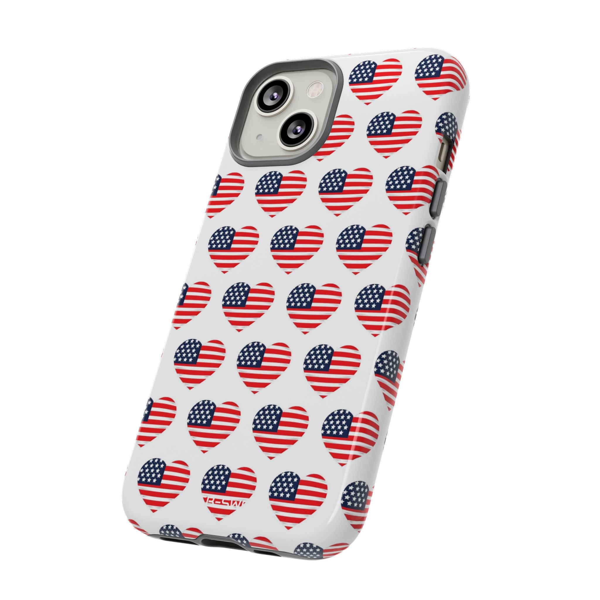 Hearts Embrace Freedom - iPhone Case