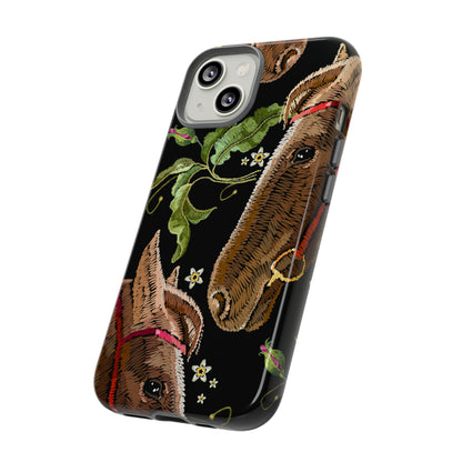 Horse Drawing - Protective Phone Case