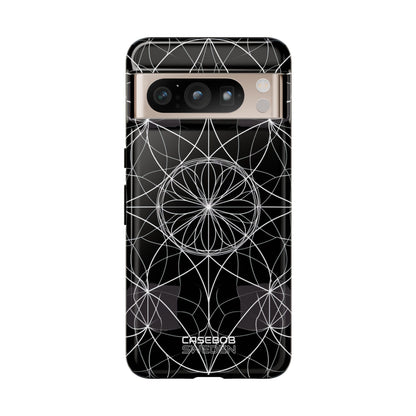 Symmetric Line Bloom Google Pixel 8 - Tough