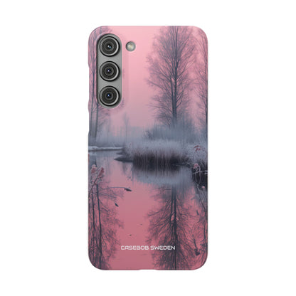 Pink Serenity Case - Slim Samsung S23 Phone Case