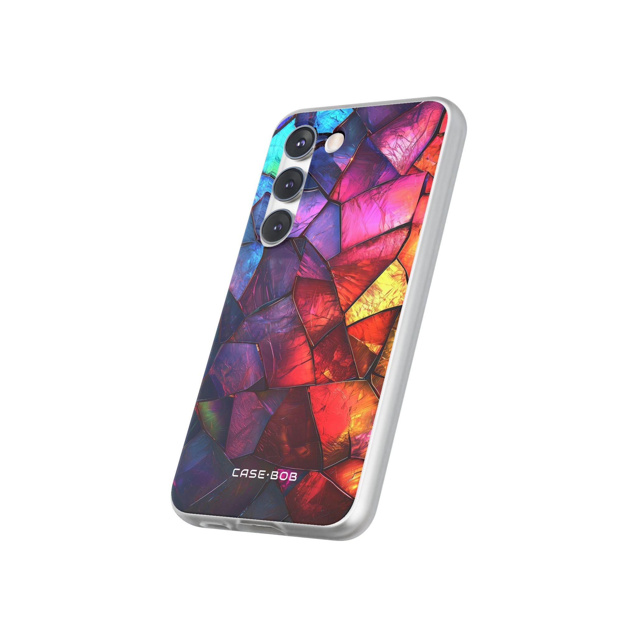 Cracked Prism Samsung S23 Case - Soft