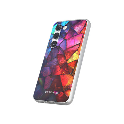Cracked Prism Samsung S23 Case - Soft