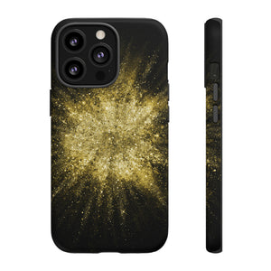 Gold Glitter Background - Protective Phone Case