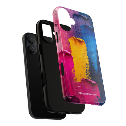 Bold Abstract Texture - Tough iPhone 16 Phone Case