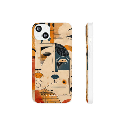 Cubist Introspection | Flexible Phone Case for iPhone