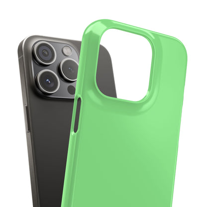 Light Green iPhone 15 - Slim Phone Case