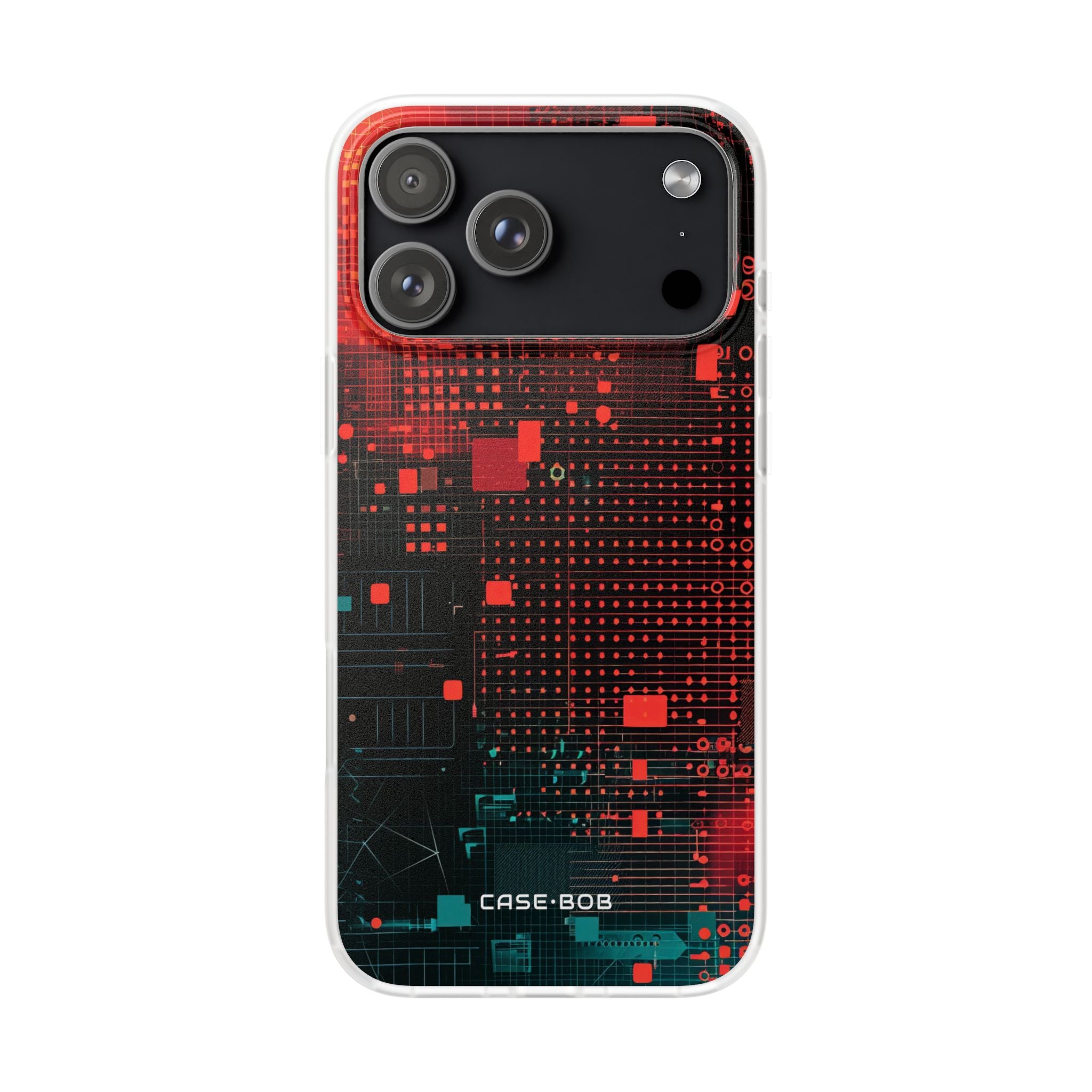 Grid Fusion iPhone 17 Pro Max Case - Soft