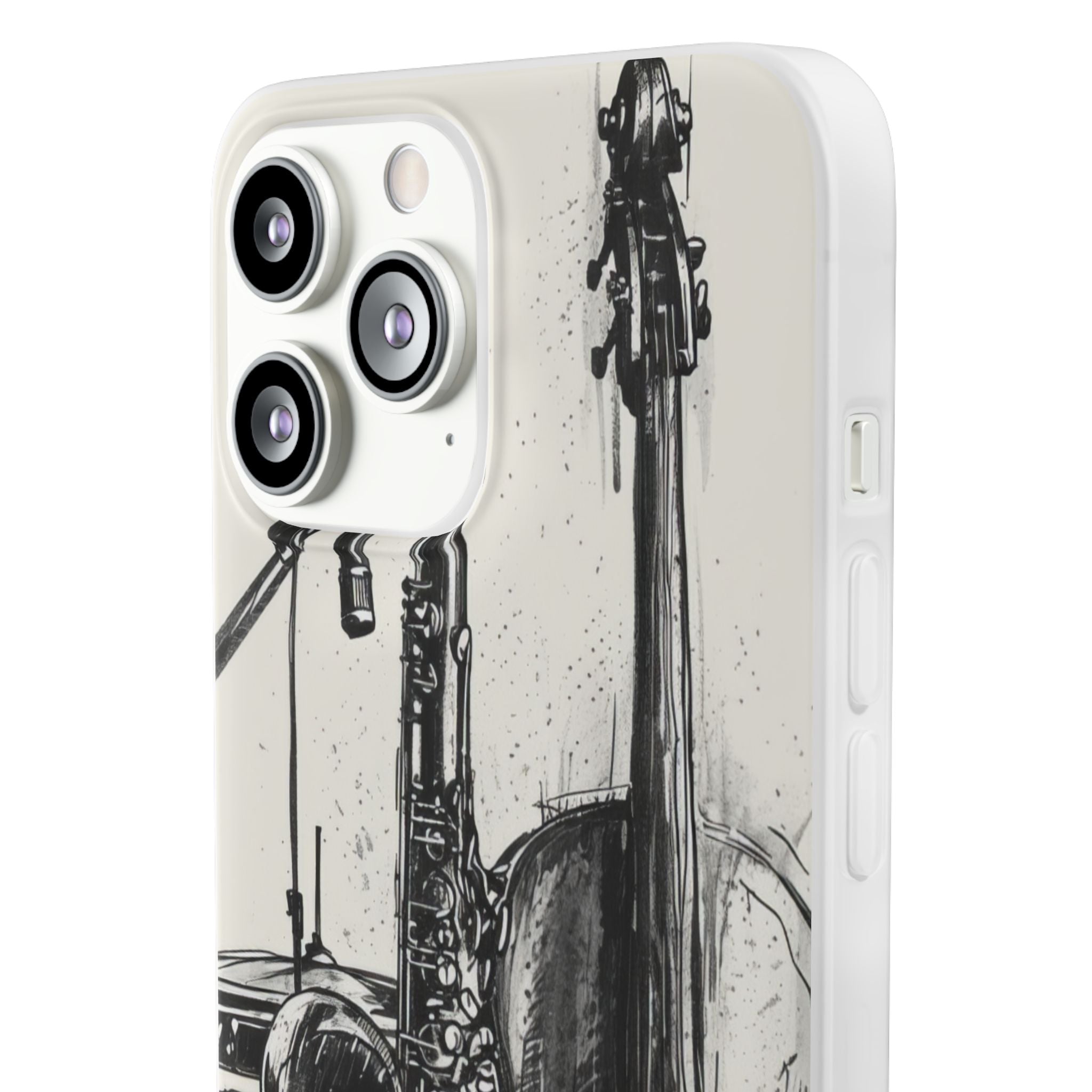 Jazz Ink Expressions | Flexible Phone Case for iPhone