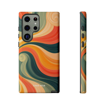 Swirling Ember Samsung S23 Ultra Case - Tough