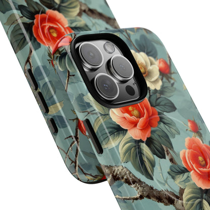 Coral Bloom iPhone 16 Pro Max Case - Tough+