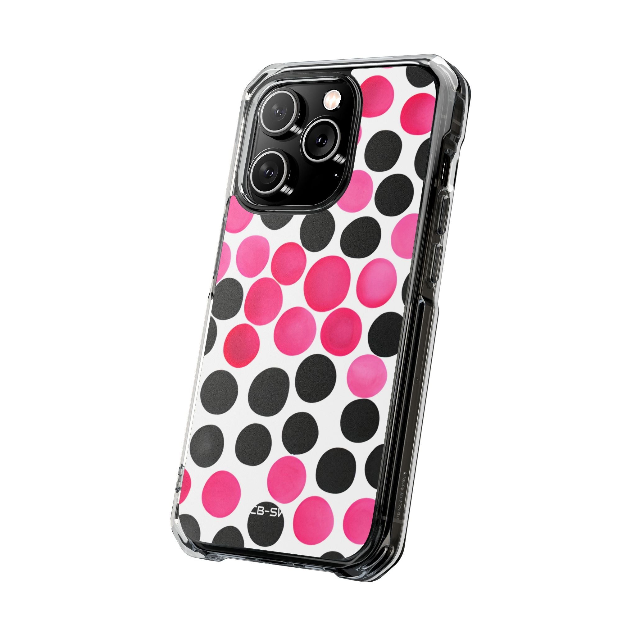 Pulsing Circles Illusion iPhone Case - Impact