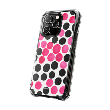 Pulsing Circles Illusion iPhone Case - Impact
