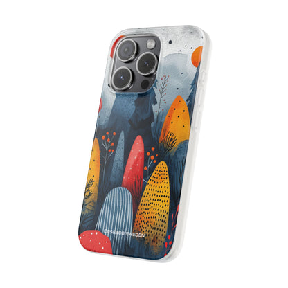 Whimsical Nature - Flexi iPhone 15 Phone Case