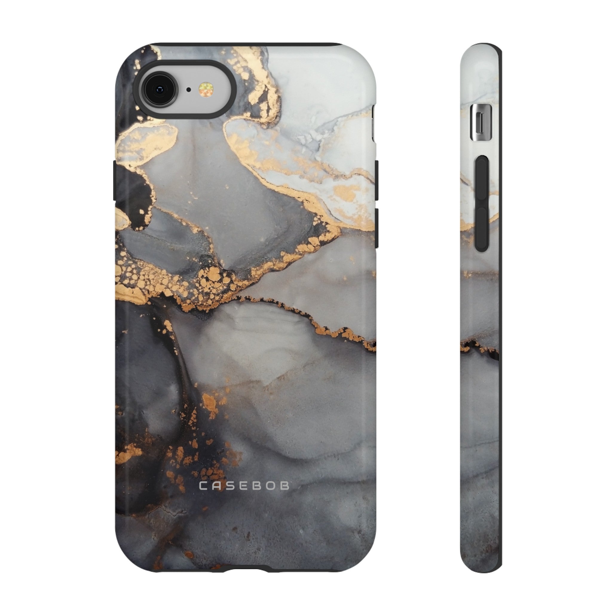 Grey Marble - Protective Phone Case