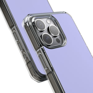 Lavendelblau | Handyhülle für iPhone (Clear Impact Case – magnetisch)