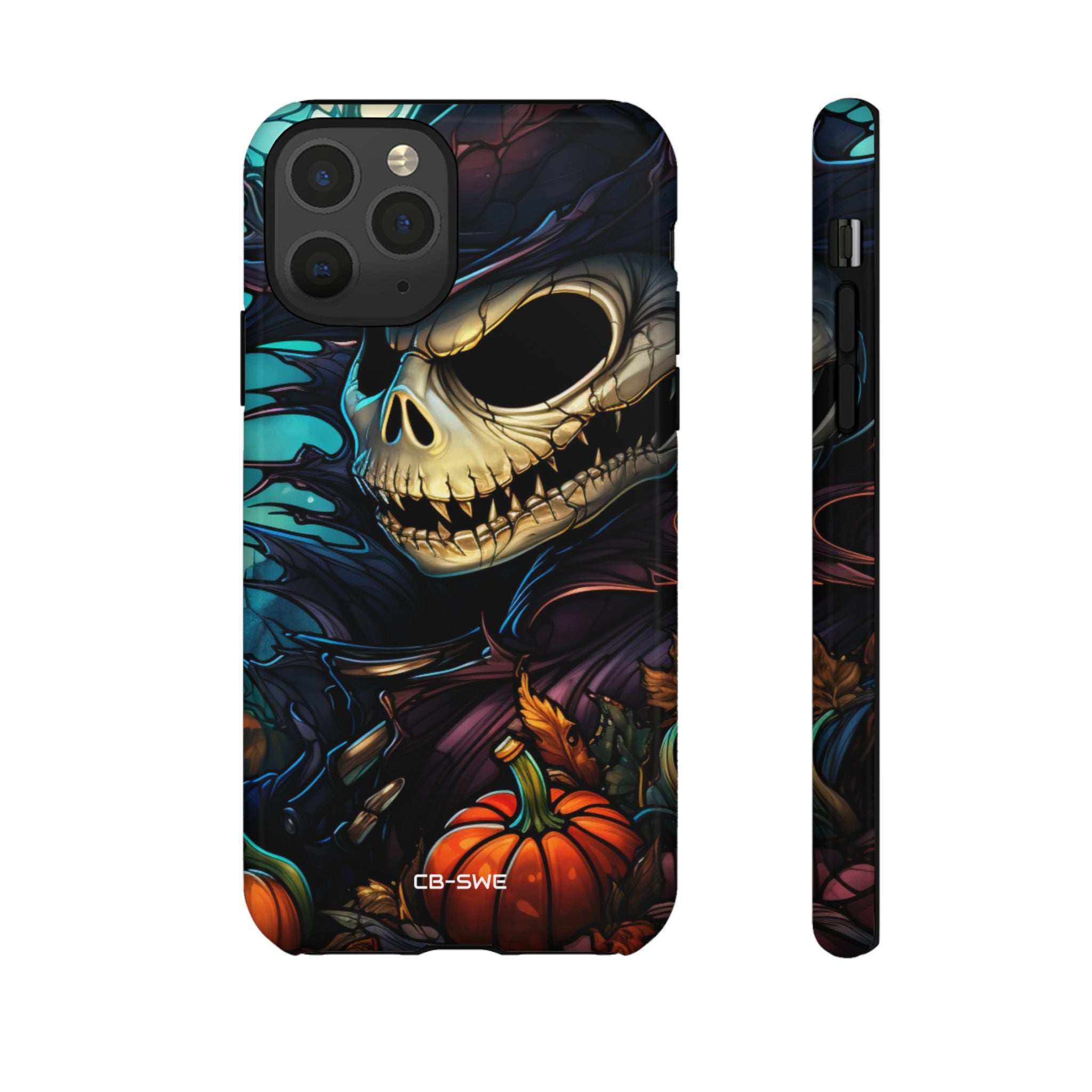 Skull Grins Brightly - iPhone Case