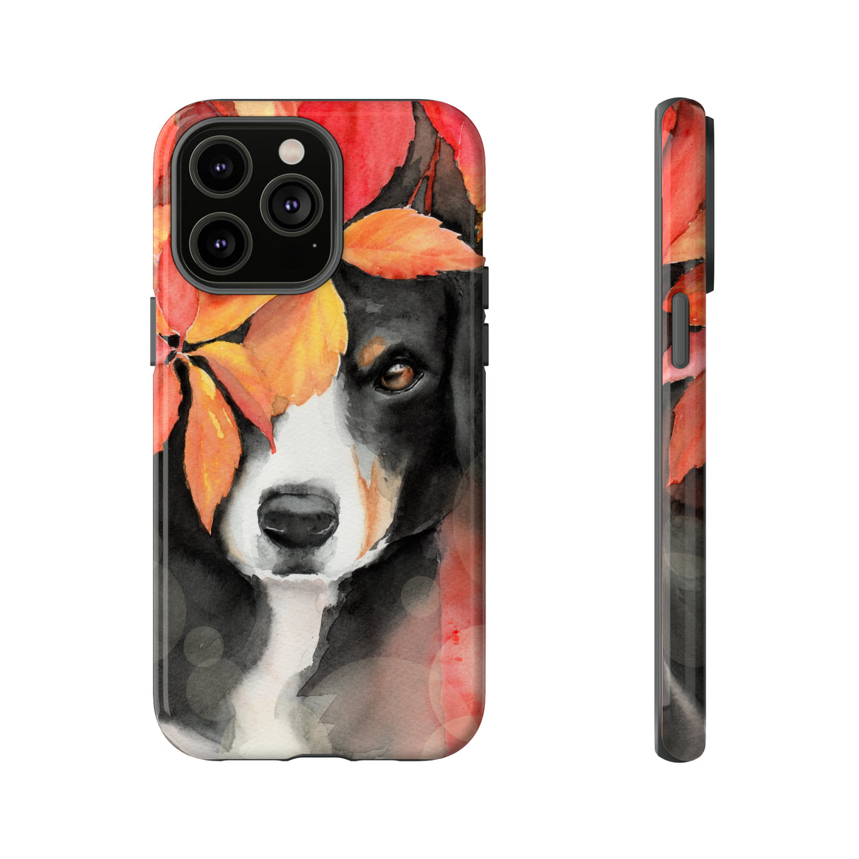 Watercolor Dog - Protective Phone Case