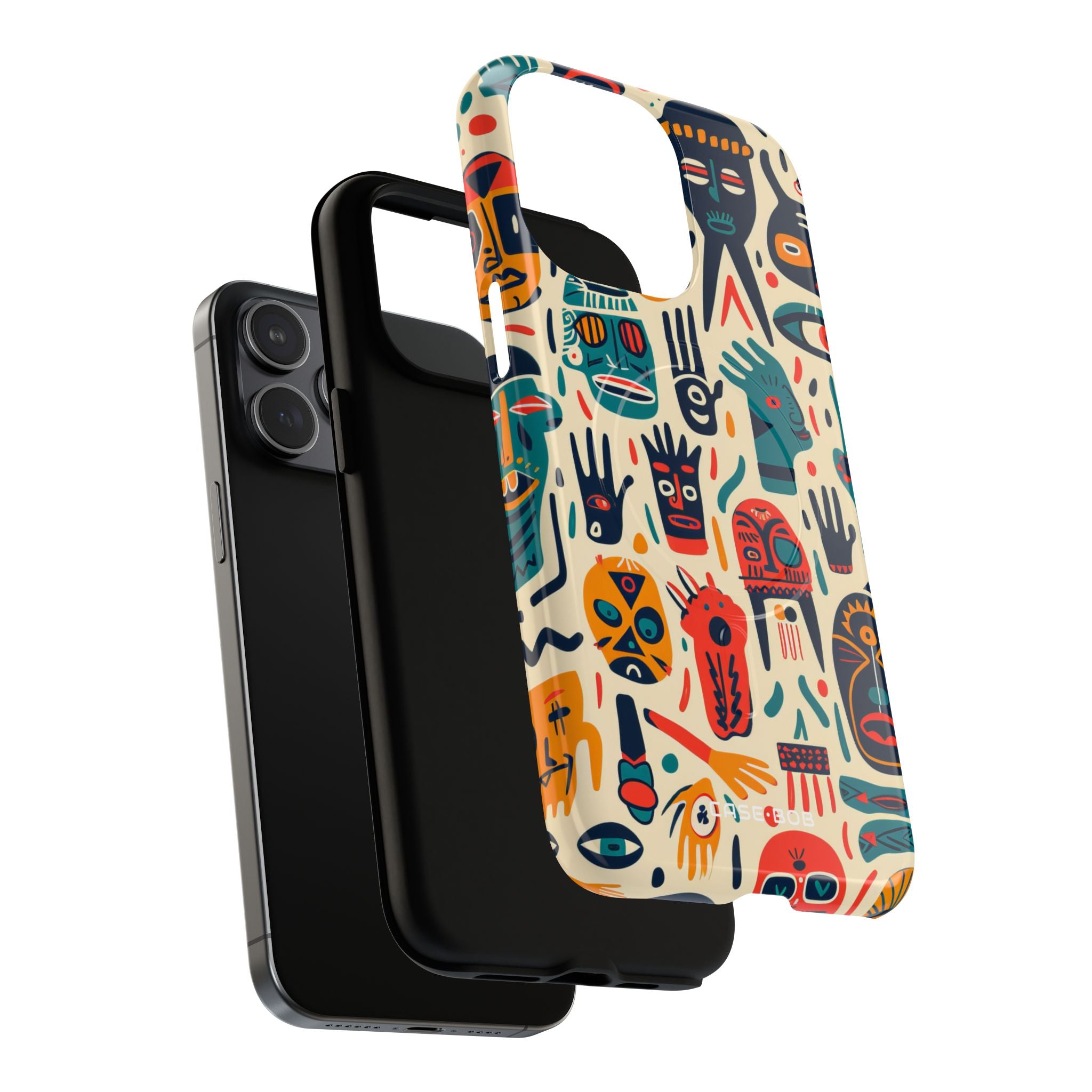 Vivid Faces iPhone 15 Pro Max Case - Tough+