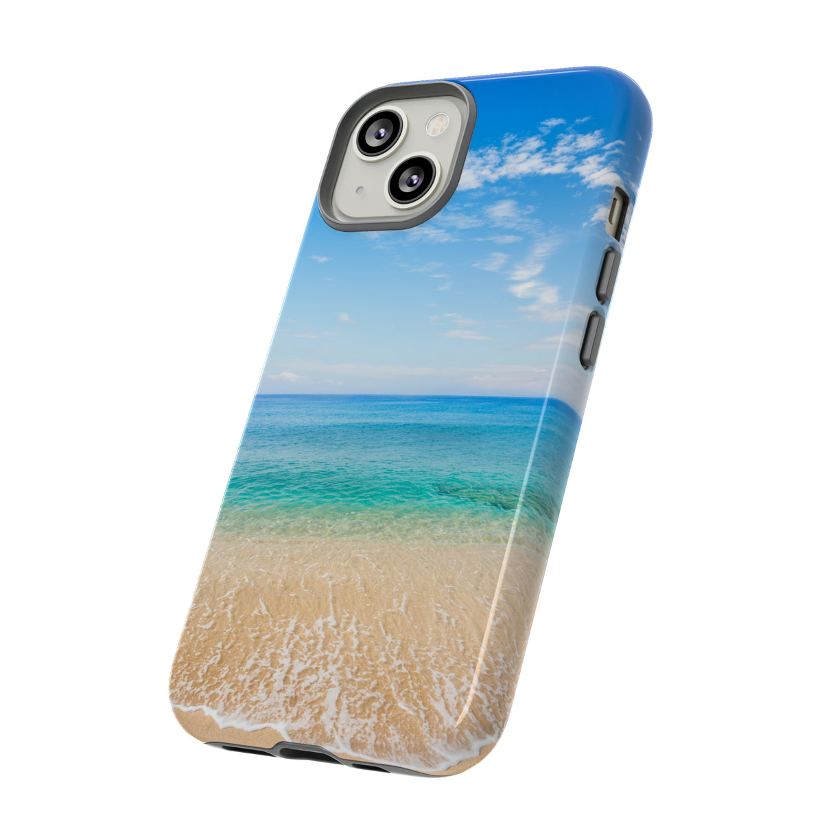 Tropical Beach - Protective Phone Case