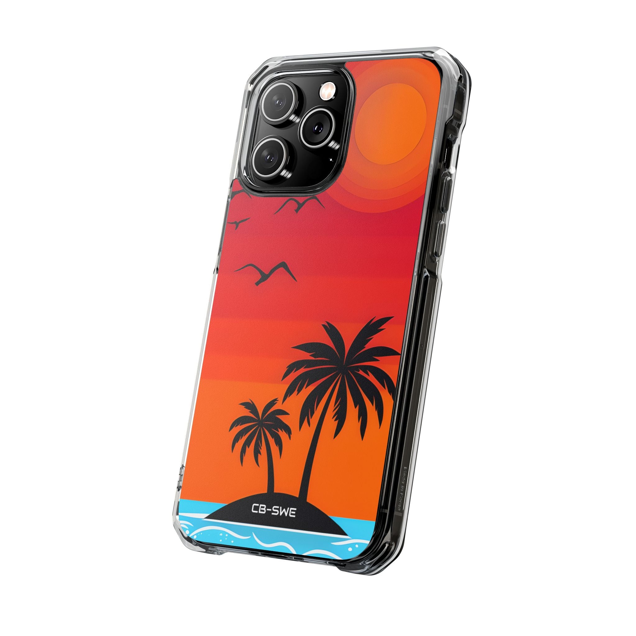 Summer Sunset Silhouettes iPhone Case - Impact