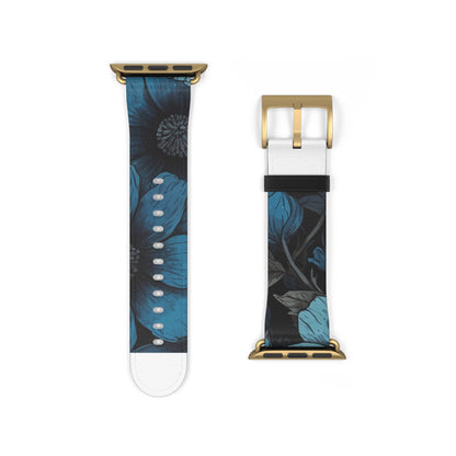 Blue Petal Bloom - Watch Band