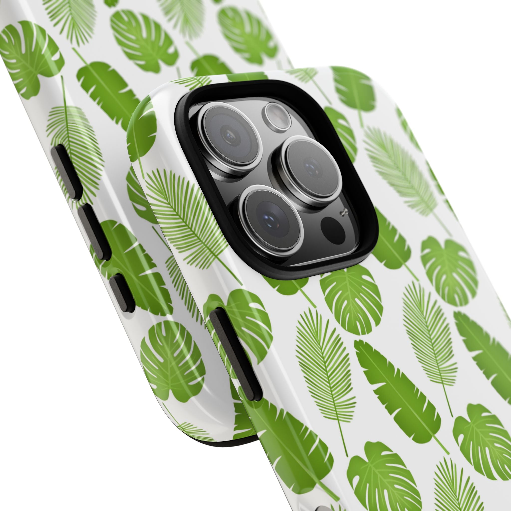 Tropical Leaf Harmony - iPhone Case