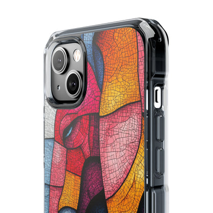 Elephant Mosaic iPhone 14 Plus Case - Impact