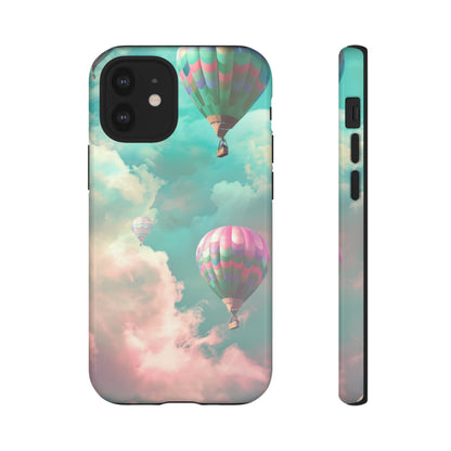 Pastel Balloon Escape - Protective Phone Case